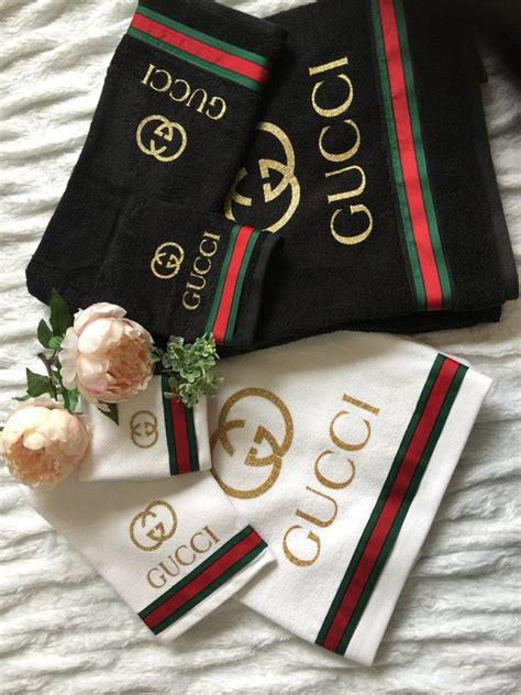 gucci hand towel|farfetch gucci towels.